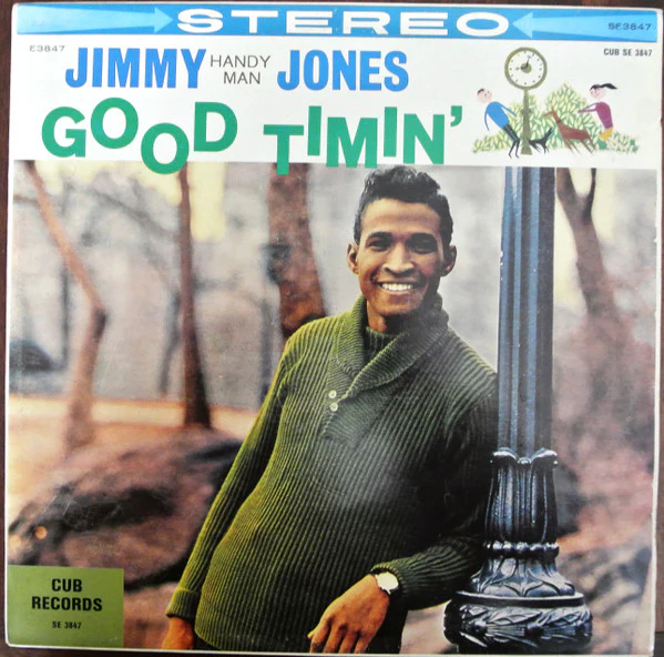 Jimmy Jones – Good Timin' (VG+/VG+) – LP, US 1986 - Image 5