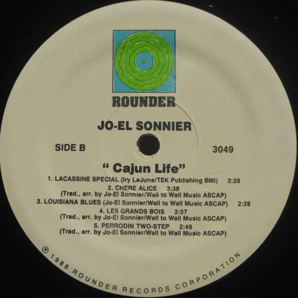 Jo-El Sonnier – Cajun Life (VG+/E) – LP, US 1988 - Image 4