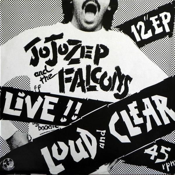 Jo Jo Zep and the Falcons – Live!! Loud And Clear (VG/VG+) – 12", AU 1978