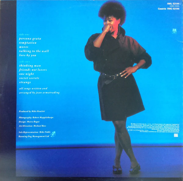 Joan Armatrading – Secret Secrets (NM/E) – LP, AU 1985 - Image 2