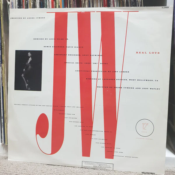 Jody Watley – Real Love (VG/VG) – 12", AU 1989 - Image 4