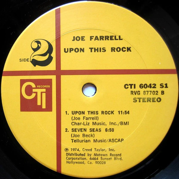 Joe Farrell – Upon This Rock (VG+/VG+) – LP, US 1974 - Image 6