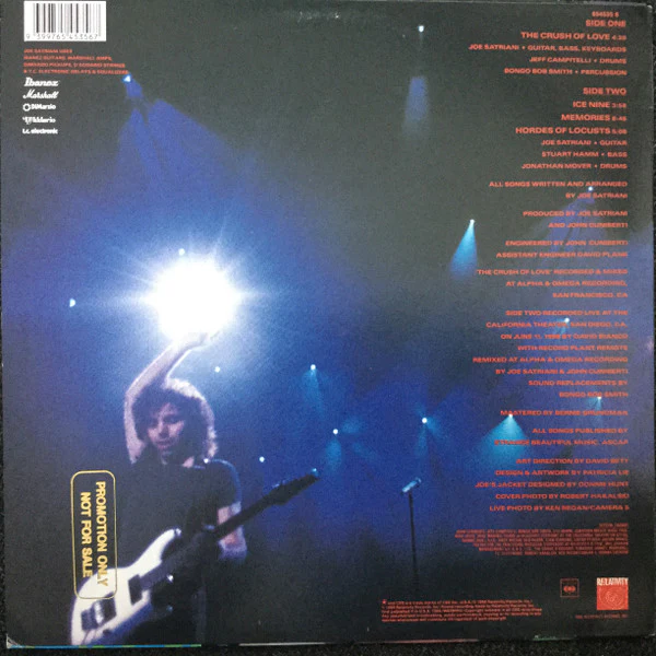 Joe Satriani – Dreaming #11 (VG+/E) – 12", AU 1988 - Image 2