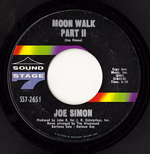 Joe Simon – Moon Walk (VG/Generic) – 7", US 1969 - Image 2