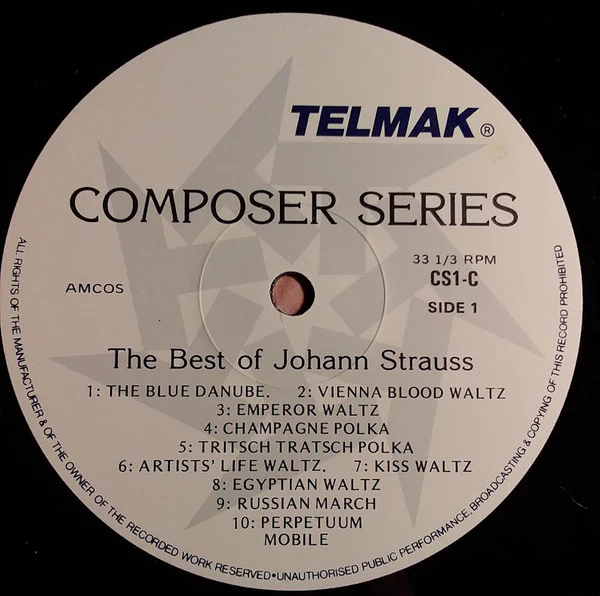 Johann Strauss Jr. – The Best Of Strauss (E/E) – LP, AU 1984 - Image 3