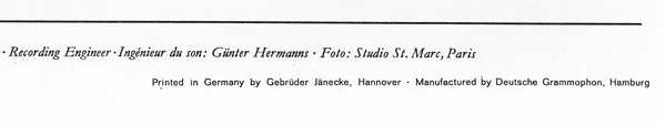 Johannes Brahms, Christian Ferras, Herbert von Karajan, Berliner Philharmoniker – Violinkonzert In D-dur (VG+/VG+) – LP, DE 1967 - Image 5