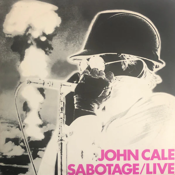 John Cale – Sabotage/Live (VG/VG+) – LP, US 1979