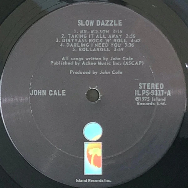 John Cale – Slow Dazzle (VG+/VG+) – LP, US 1975 - Image 5