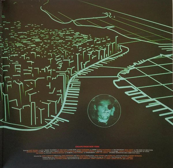 John Carpenter, Alan Howarth – John Carpenter's Escape From New York (New Expanded Edition Original Film Soundtrack) (VG/VG) – 2xLP, EU 2022 - Image 3