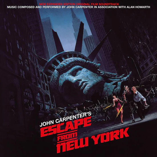 John Carpenter, Alan Howarth – John Carpenter's Escape From New York (Original Film Soundtrack) (2xLP)