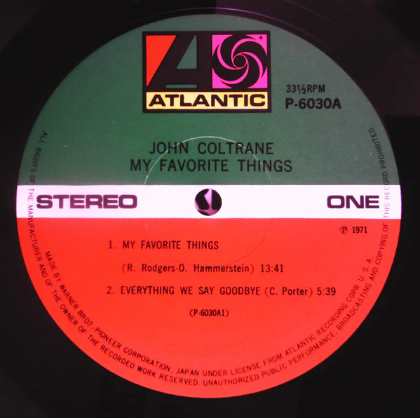 John Coltrane, John Coltrane – My Favorite Things = マイ・フェイヴァリット・シングス (VG+/VG+) – LP, JP 1971, With OBI - Image 3