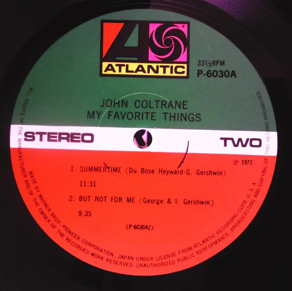 John Coltrane, John Coltrane – My Favorite Things = マイ・フェイヴァリット・シングス (VG+/VG+) – LP, JP 1971, With OBI - Image 4