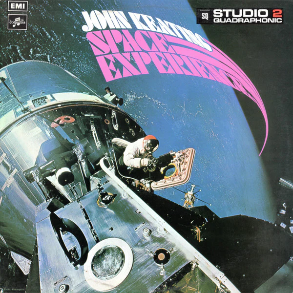 John Keating – Space Experience (VG+/VG+) – LP, AU 1972