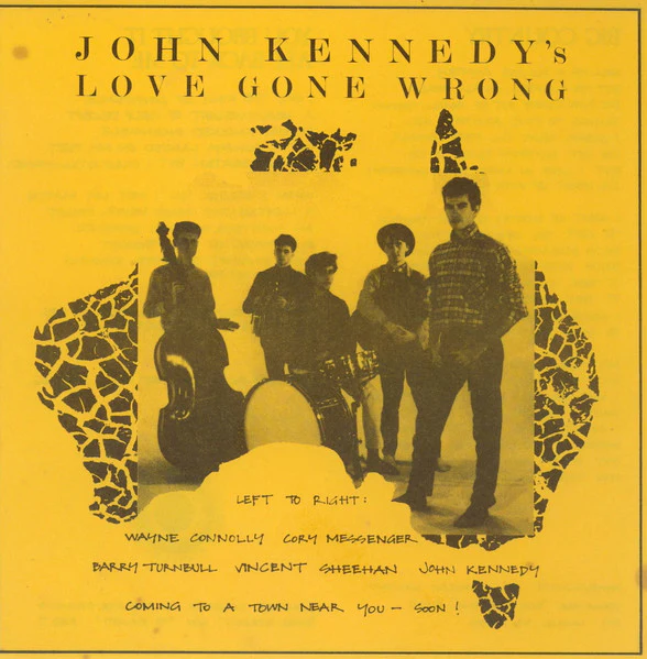 John Kennedy's Love Gone Wrong – Big Country (VG+/VG+) – 7", AU 1986 - Image 4