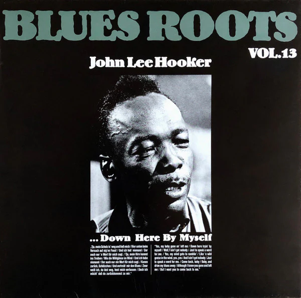 John Lee Hooker – ... Down Here By Myself (VG+/VG+) – LP, DE 1982