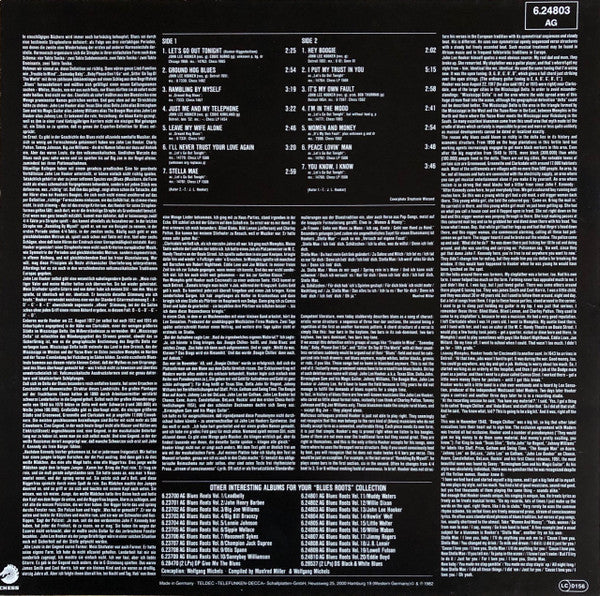 John Lee Hooker – ... Down Here By Myself (VG+/VG+) – LP, DE 1982 - Image 2