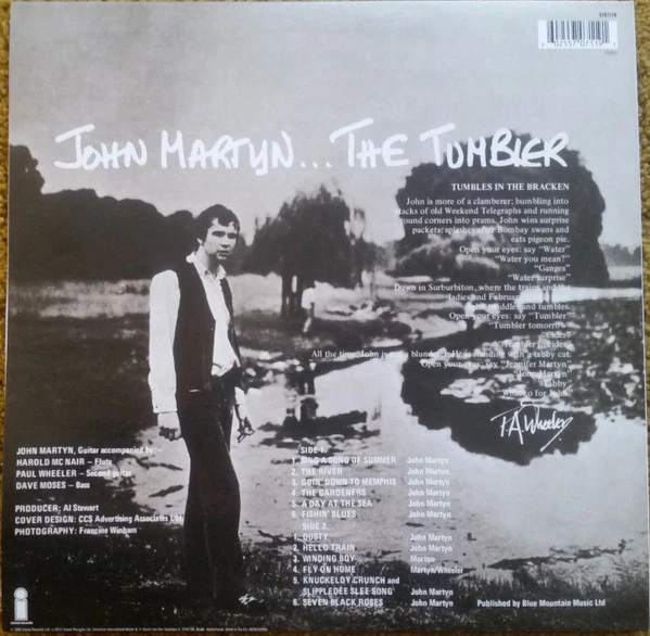 John Martyn – The Tumbler (VG+/VG+) – LP, EU 2017 - Image 2