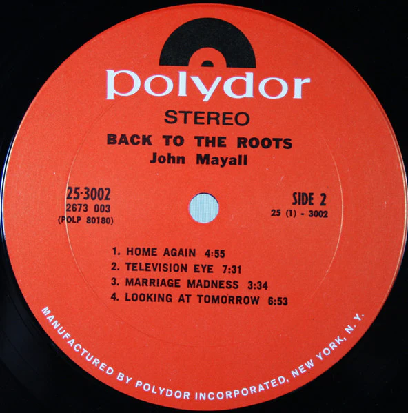 John Mayall – Back To The Roots (VG+/VG+) – 2xLP, US 1971 - Image 6