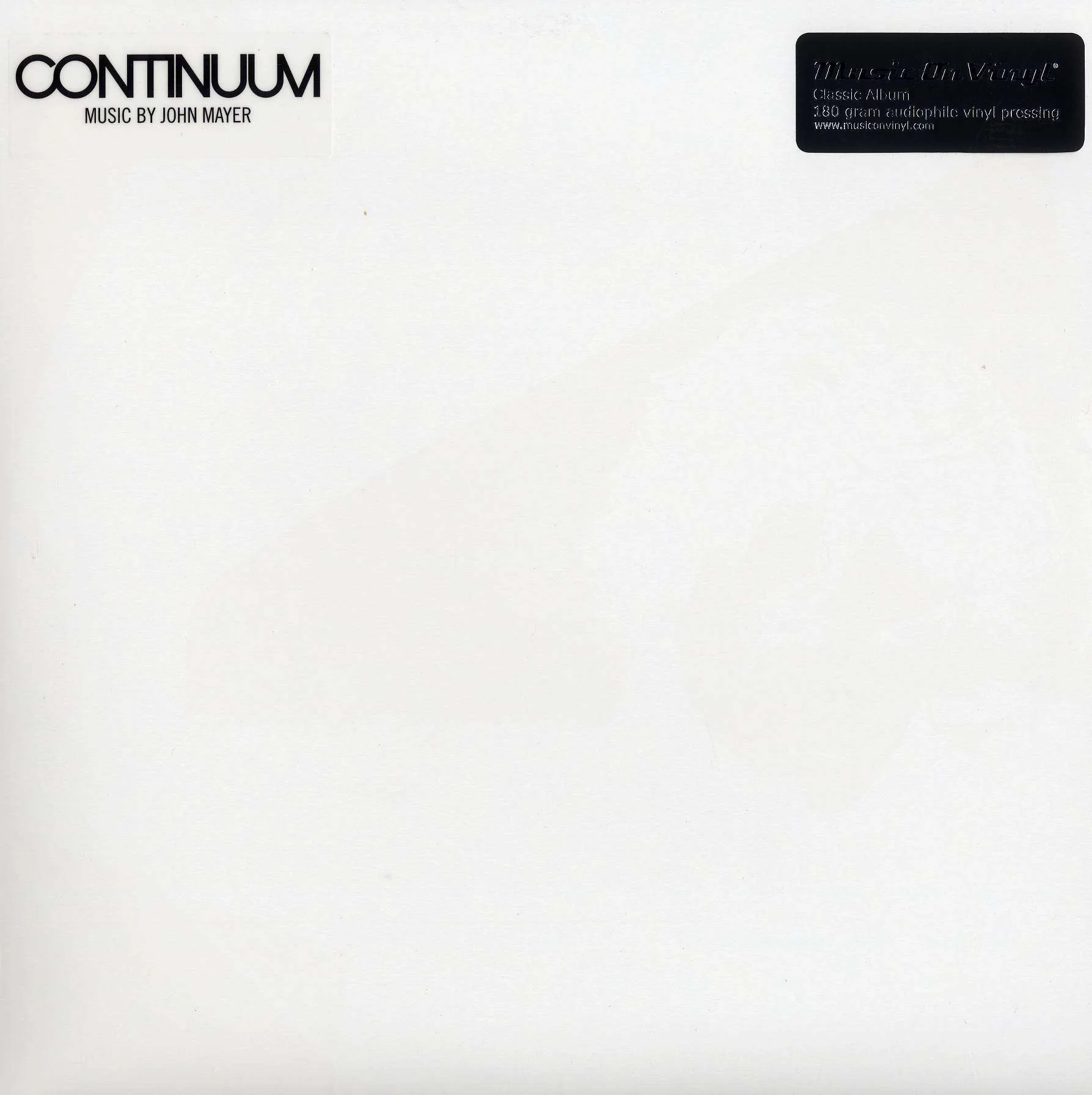 John Mayer – Continuum (2xLP) - Image 3