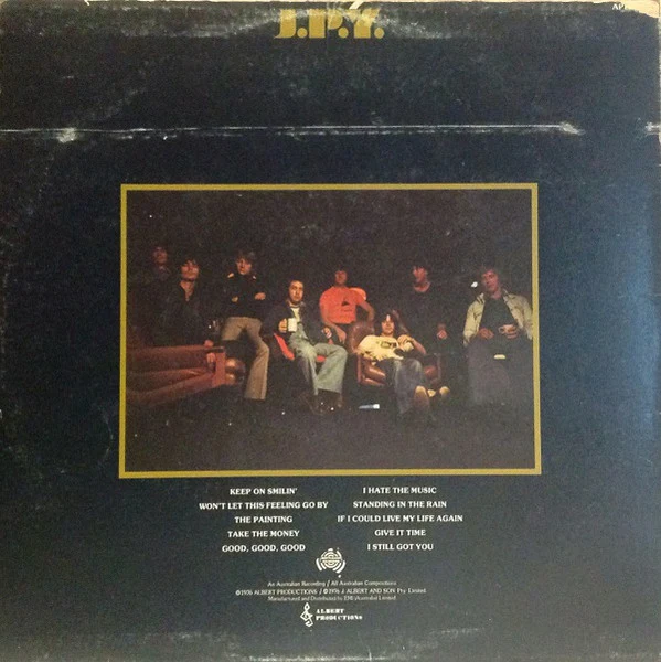 John Paul Young – J.P.Y. (VG/VG) – LP, AU 1976 - Image 2