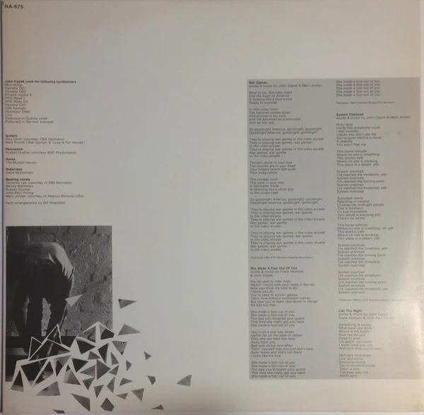John Paul Young – Soldier Of Fortune (VG+/VG) – LP, AU 1983 - Image 4