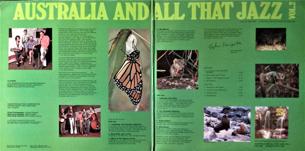 John Sangster – Australia And All That Jazz Vol. 2 (VG/VG) – LP, AU 1976 - Image 2