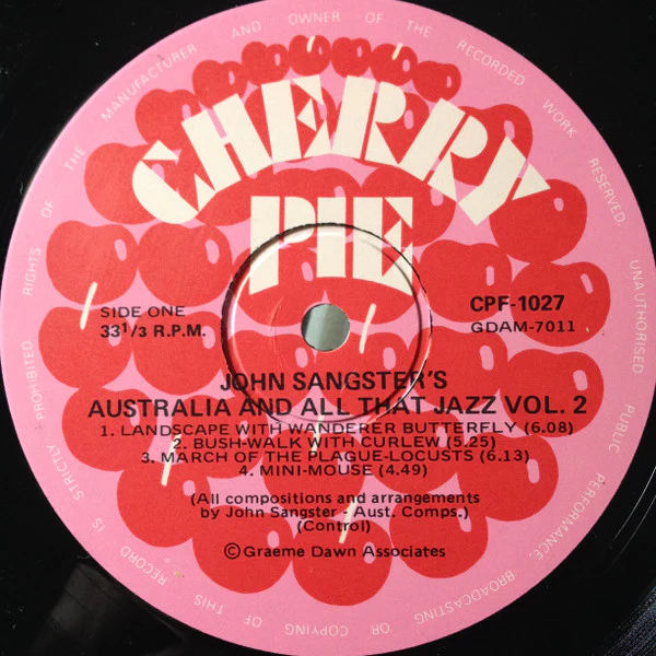 John Sangster – Australia And All That Jazz Vol. 2 (VG/VG) – LP, AU 1976 - Image 7