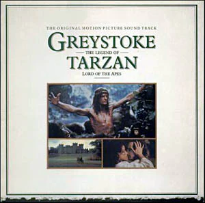 John Scott – Greystoke: The Legend Of Tarzan, Lord Of Apes (The Original Motion Picture Sound Track) (VG+/VG+) – LP, AU 1984