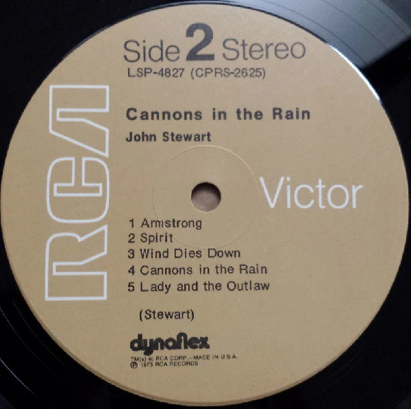 John Stewart – Cannons In The Rain (VG/VG+) – LP, US 1975 - Image 4