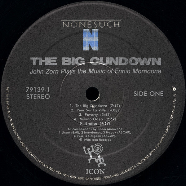 John Zorn, Ennio Morricone – The Big Gundown (VG+/VG+) – LP, US 1986 - Image 5