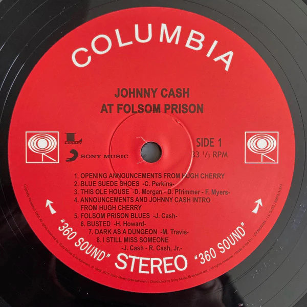 Johnny Cash – At Folsom Prison (VG+/E) – 2xLP, EU 2015 - Image 6