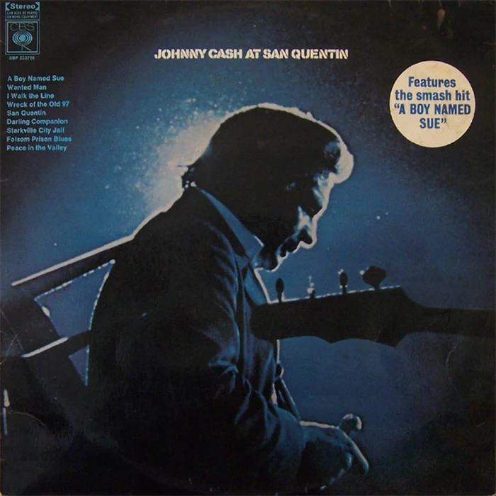 Johnny Cash – Johnny Cash At San Quentin (VG+/VG+)