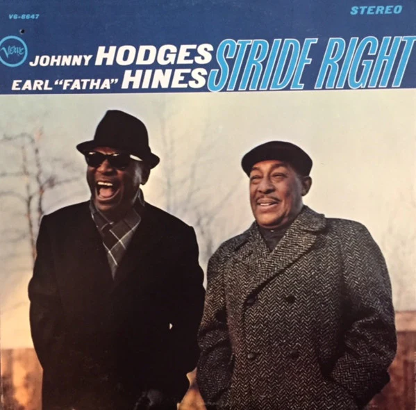 Johnny Hodges, Earl Hines – Stride Right (VG+/VG+) – LP, US 1966