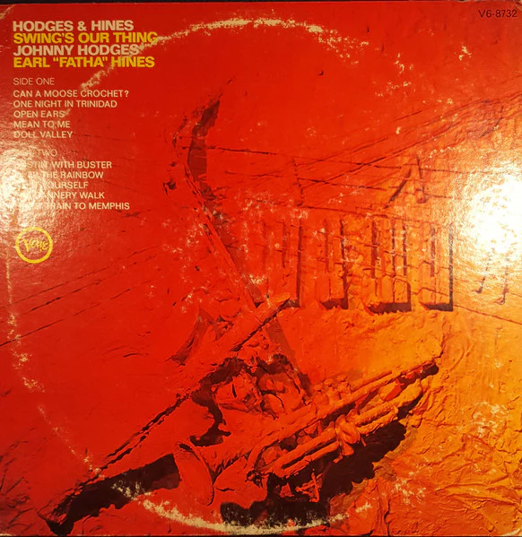Johnny Hodges, Earl Hines – Swing's Our Thing (VG+/VG+) – LP, US 1968 - Image 4