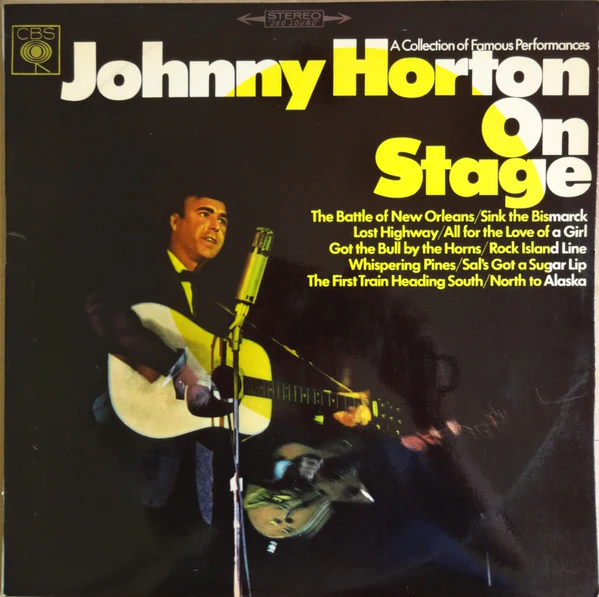 Johnny Horton – Johnny Horton On Stage (VG+/VG+) – LP, AU 1966