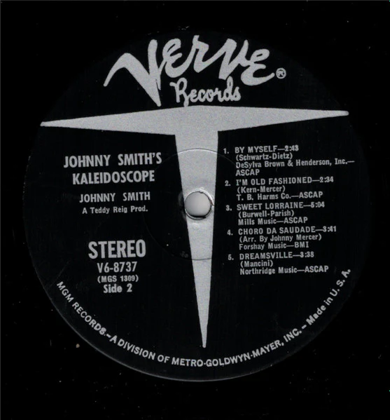 Johnny Smith – Johnny Smith's Kaleidoscope (VG+/VG+) – LP, US 1968 - Image 3