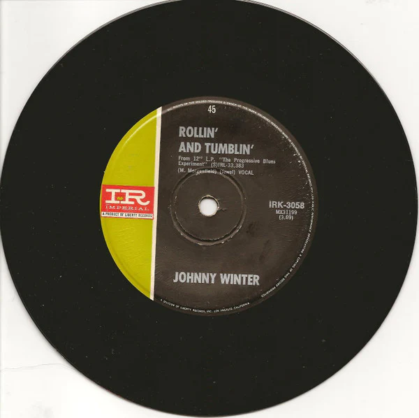 Johnny Winter – Rollin' And Tumblin' (VG+/Generic) – 7", AU 1969
