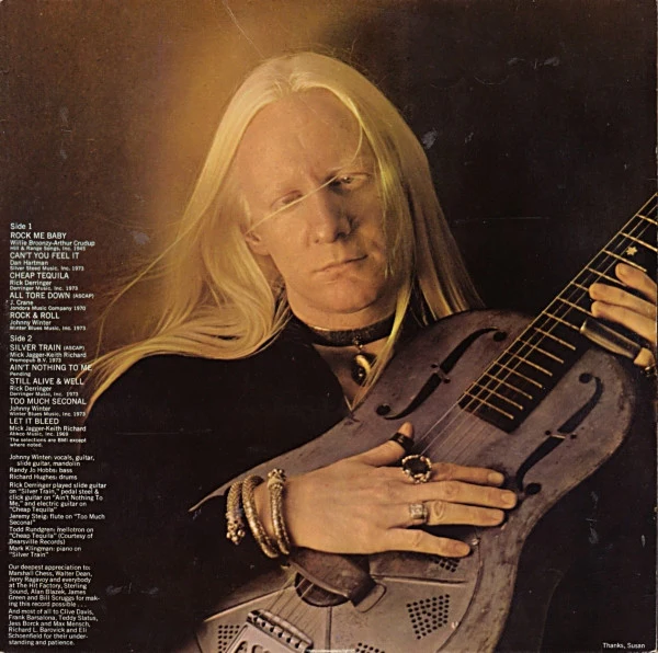 Johnny Winter – Still Alive And Well (VG/VG+) – LP, US 1973 - Image 3