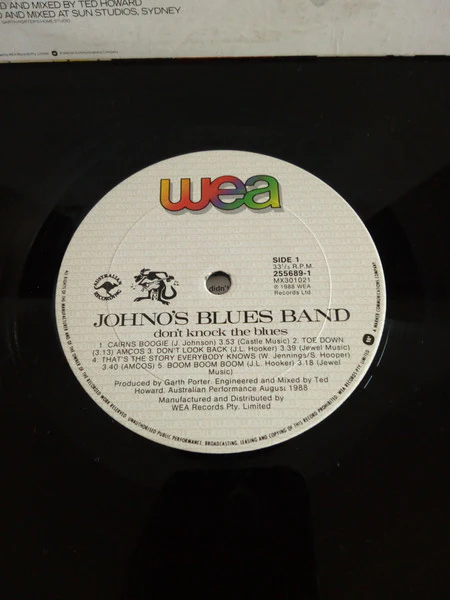 Johno's Blues Band – Don't Knock The Blues (VG+/VG+) – LP, AU 1988 - Image 3