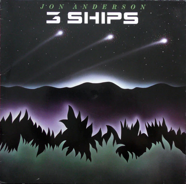 Jon Anderson – 3 Ships (VG+/VG) – LP, EU 1985