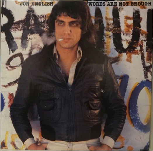 Jon English – Words Are Not Enough (VG+/VG+) – LP, AU 1978