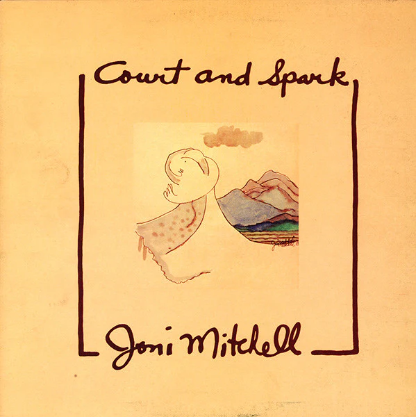 Joni Mitchell – Court And Spark (VG/VG) – LP, AU 1974