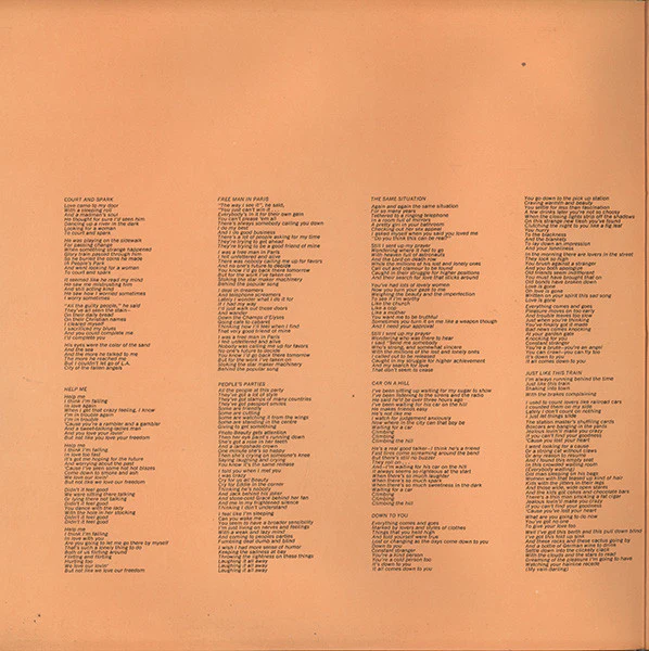Joni Mitchell – Court And Spark (VG/VG) – LP, AU 1974 - Image 2