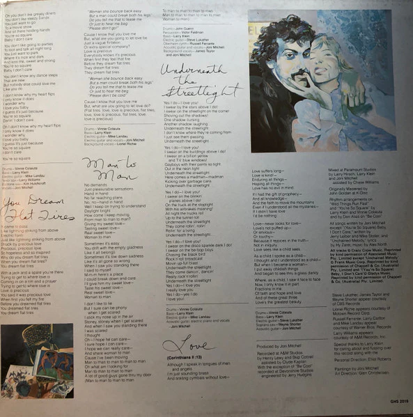 Joni Mitchell – Wild Things Run Fast (VG+/VG+) – LP, AU 1982 - Image 3