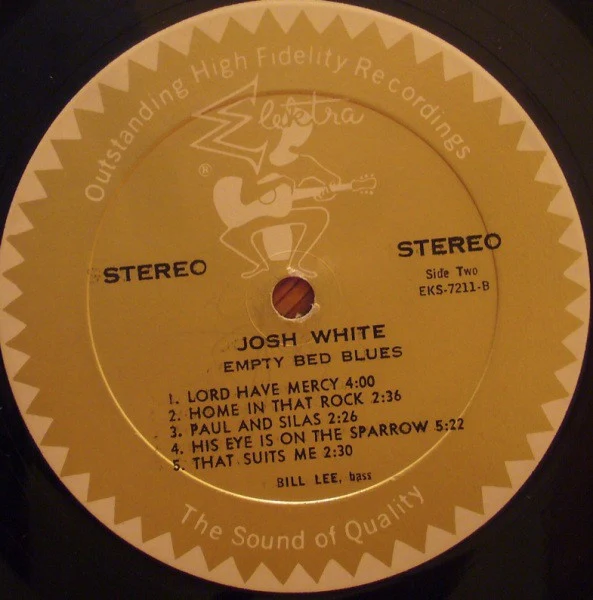 Josh White – Empty Bed Blues (VG/VG+) – LP, US 1962 - Image 5