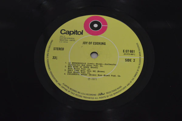 Joy Of Cooking – Joy Of Cooking (VG/VG) – LP, UK 1971 - Image 4