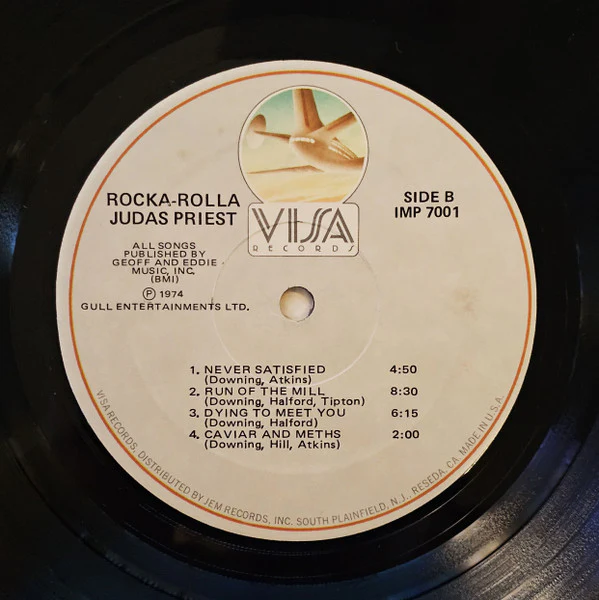 Judas Priest – Rocka Rolla (VG+/VG+) – LP, US 1979 - Image 3