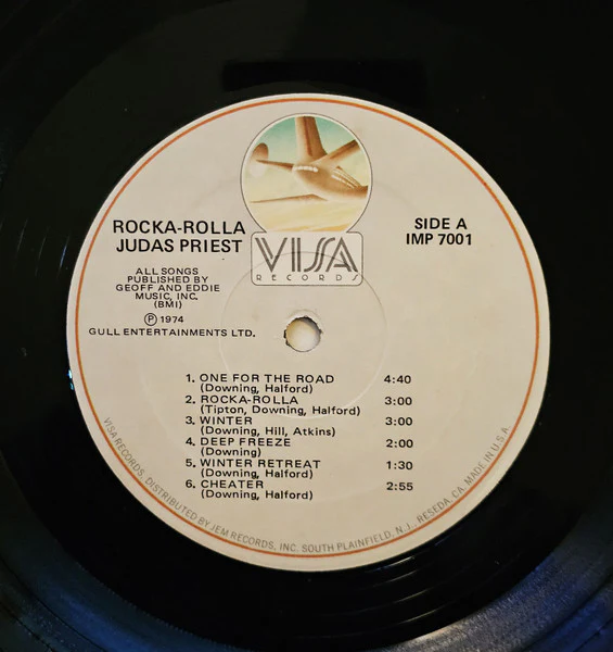 Judas Priest – Rocka Rolla (VG+/VG+) – LP, US 1979 - Image 4