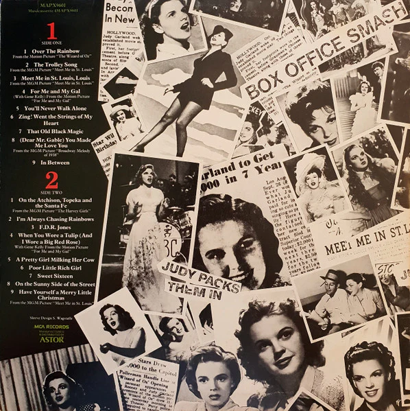 Judy Garland – The Best Of Judy Garland... There's None Better! (VG/VG) – LP, AU 1980 - Image 2