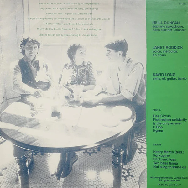 Jungle Suite – A Walk Of Snipe (VG+/VG+) – LP, NZ 1986 - Image 2
